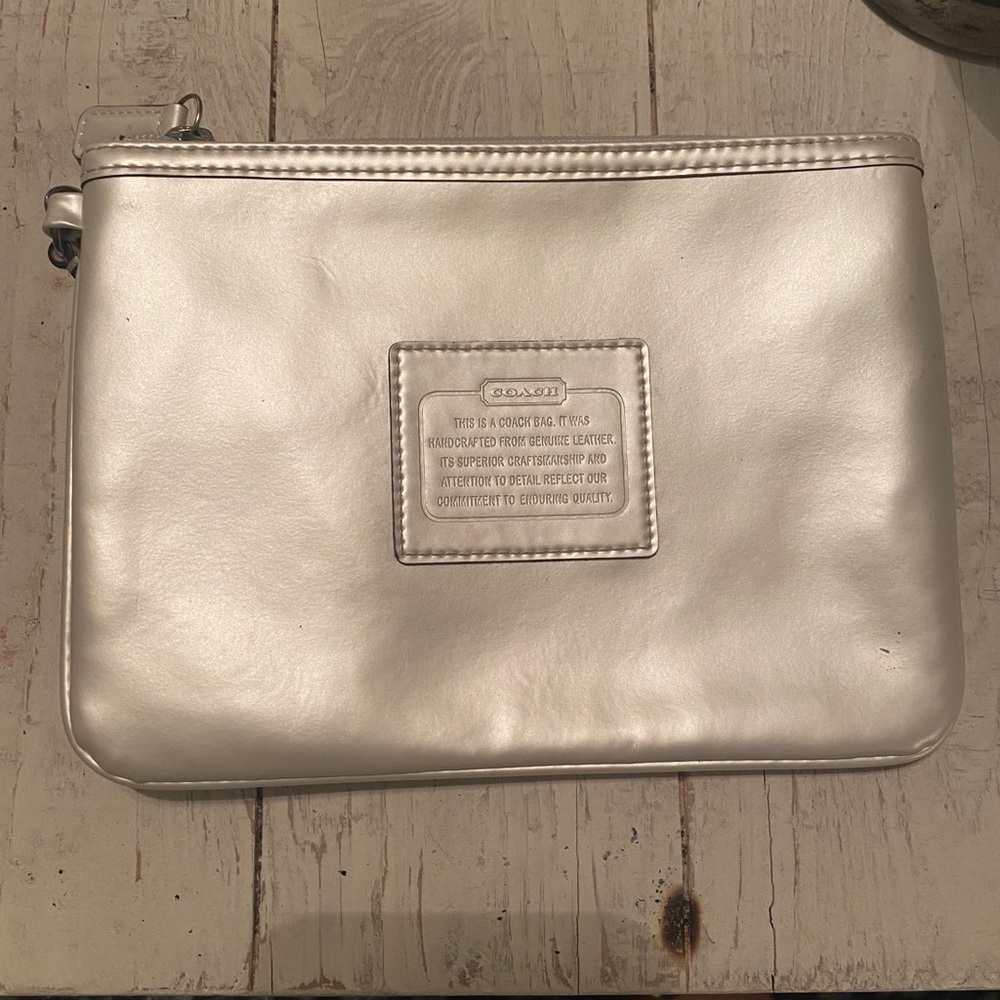 Coach makeup bag